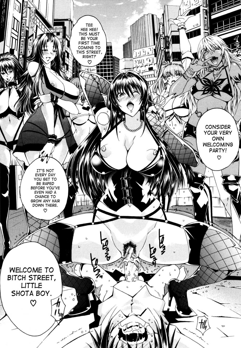 Hentai Manga Comic-Here is a Bitch Street-Chapter 1-6